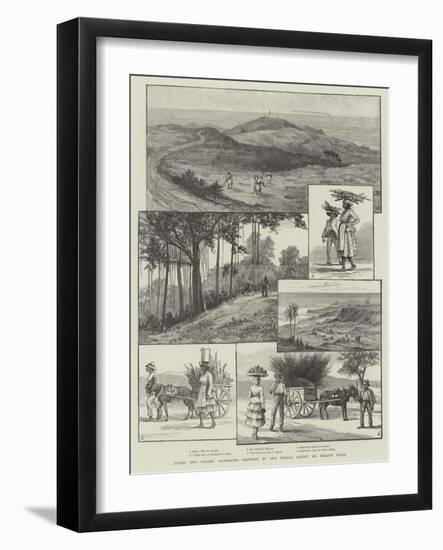 Across Two Oceans, Barbadoes-Melton Prior-Framed Giclee Print
