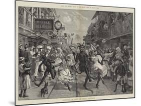 Across Two Oceans, Carnival in Port of Spain, Trinidad-William Heysham Overend-Mounted Giclee Print