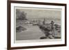 Across Two Oceans, Shooting Sting-Rayfish on the Berbice River-null-Framed Giclee Print