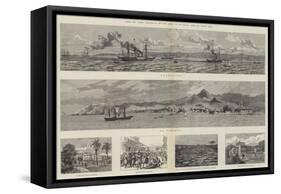 Across Two Oceans, Sketches in the West Indies-null-Framed Stretched Canvas