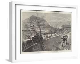 Across Two Oceans, the Panama Ship Canal-Melton Prior-Framed Giclee Print