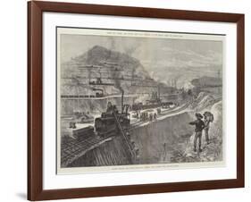 Across Two Oceans, the Panama Ship Canal-Melton Prior-Framed Giclee Print