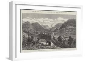 Across Two Oceans, the Panama Ship Canal-Melton Prior-Framed Giclee Print