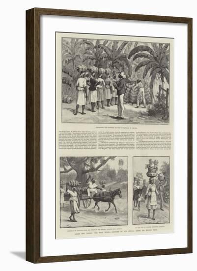 Across Two Oceans, the West Indies-Melton Prior-Framed Giclee Print