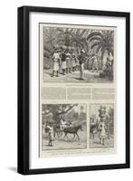 Across Two Oceans, the West Indies-Melton Prior-Framed Giclee Print