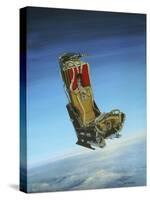 Acrylic Painting of the Martin Baker Ejection Seat-null-Stretched Canvas