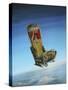 Acrylic Painting of the Martin Baker Ejection Seat-null-Stretched Canvas