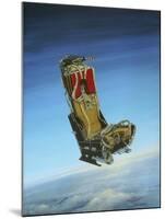 Acrylic Painting of the Martin Baker Ejection Seat-null-Mounted Art Print