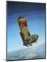 Acrylic Painting of the Martin Baker Ejection Seat-null-Mounted Art Print