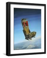 Acrylic Painting of the Martin Baker Ejection Seat-null-Framed Art Print