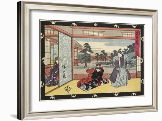 Act 2, Early 19th Century-Utagawa Hiroshige-Framed Giclee Print