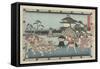 Act 3, 1843-1847-Utagawa Hiroshige-Framed Stretched Canvas