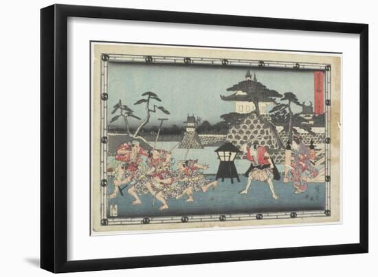 Act 3, 1843-1847-Utagawa Hiroshige-Framed Giclee Print