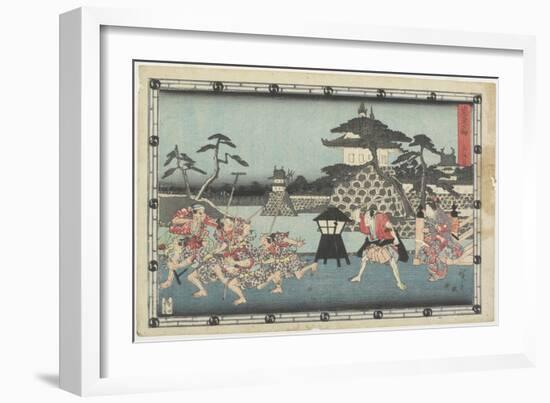 Act 3, 1843-1847-Utagawa Hiroshige-Framed Giclee Print