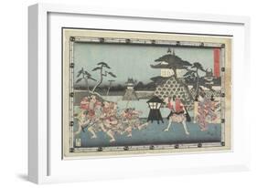 Act 3, 1843-1847-Utagawa Hiroshige-Framed Giclee Print