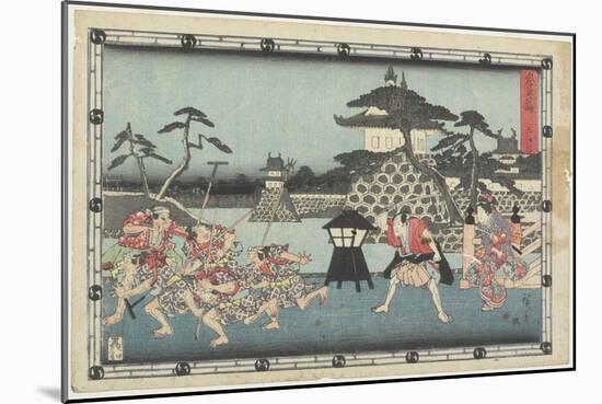 Act 3, 1843-1847-Utagawa Hiroshige-Mounted Giclee Print