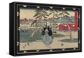 Act 4, 1843-1847-Utagawa Hiroshige-Framed Stretched Canvas