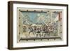 Act 5, 1843-1847-Utagawa Hiroshige-Framed Giclee Print