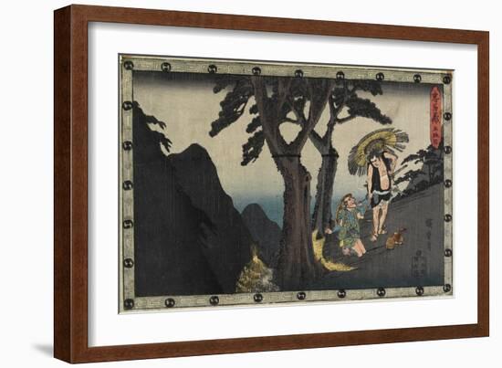 Act 5, C. 1838-Utagawa Hiroshige-Framed Giclee Print