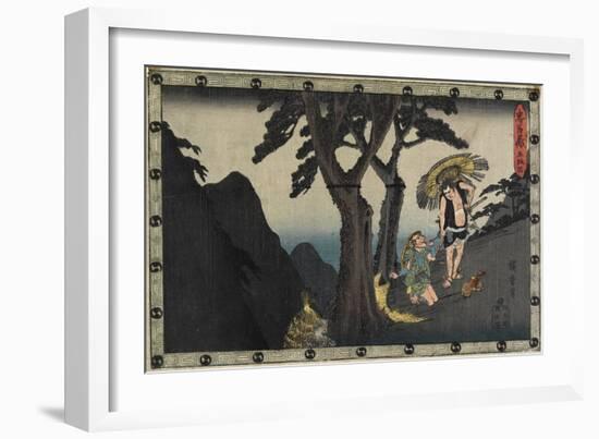 Act 5, C. 1838-Utagawa Hiroshige-Framed Giclee Print