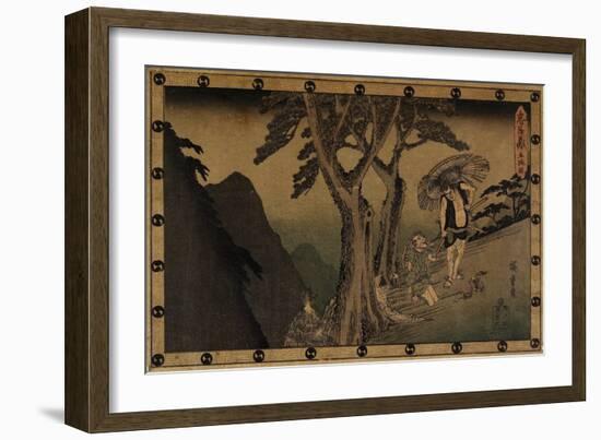 Act 5, C. 1838-Utagawa Hiroshige-Framed Giclee Print