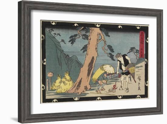 Act 5, Early 19th Century-Utagawa Hiroshige-Framed Giclee Print