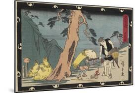 Act 5, Early 19th Century-Utagawa Hiroshige-Mounted Giclee Print