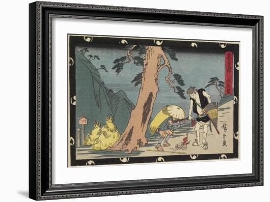 Act 5, Early 19th Century-Utagawa Hiroshige-Framed Giclee Print