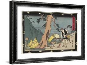 Act 5, Early 19th Century-Utagawa Hiroshige-Framed Giclee Print