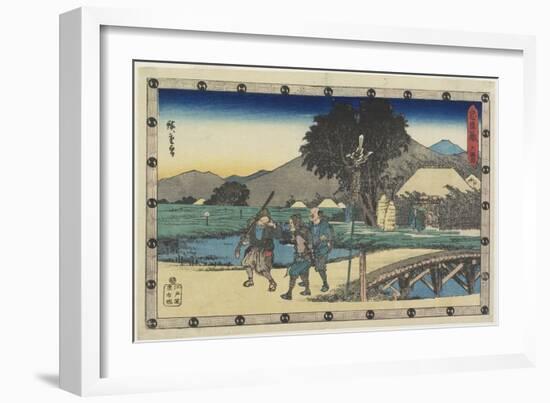 Act 6, 1838-Utagawa Hiroshige-Framed Giclee Print