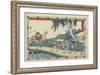 Act 6, 1843-1847-Utagawa Hiroshige-Framed Giclee Print