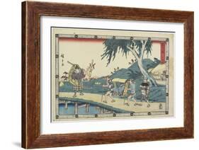 Act 6, 1843-1847-Utagawa Hiroshige-Framed Giclee Print