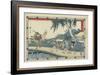 Act 6, 1843-1847-Utagawa Hiroshige-Framed Giclee Print