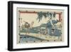 Act 6, 1843-1847-Utagawa Hiroshige-Framed Giclee Print