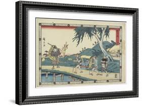 Act 6, 1843-1847-Utagawa Hiroshige-Framed Giclee Print