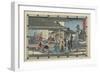 Act 7, 1843-1847-Utagawa Hiroshige-Framed Giclee Print