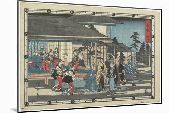 Act 7, 1843-1847-Utagawa Hiroshige-Mounted Giclee Print