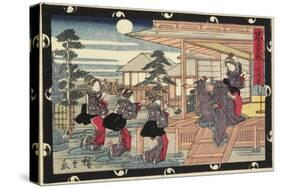 Act 7, Early 19th Century-Utagawa Hiroshige-Stretched Canvas