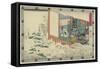 Act 9, 1843-1847-Utagawa Hiroshige-Framed Stretched Canvas