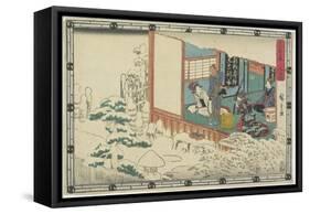 Act 9, 1843-1847-Utagawa Hiroshige-Framed Stretched Canvas