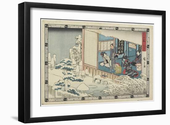 Act 9, 1843-1847-Utagawa Hiroshige-Framed Giclee Print