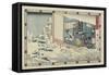 Act 9, 1843-1847-Utagawa Hiroshige-Framed Stretched Canvas