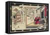 Act 9, 1843-1847-Utagawa Hiroshige-Framed Stretched Canvas