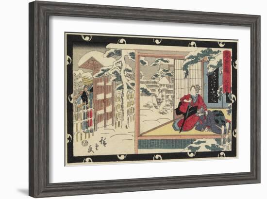 Act 9, 1843-1847-Utagawa Hiroshige-Framed Giclee Print