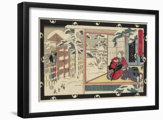 Act 9, 1843-1847-Utagawa Hiroshige-Framed Giclee Print