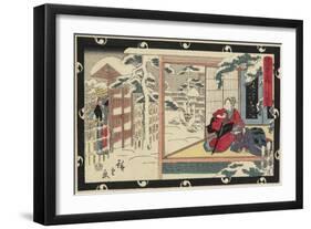 Act 9, 1843-1847-Utagawa Hiroshige-Framed Giclee Print