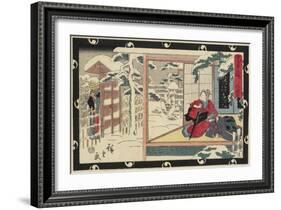 Act 9, 1843-1847-Utagawa Hiroshige-Framed Giclee Print