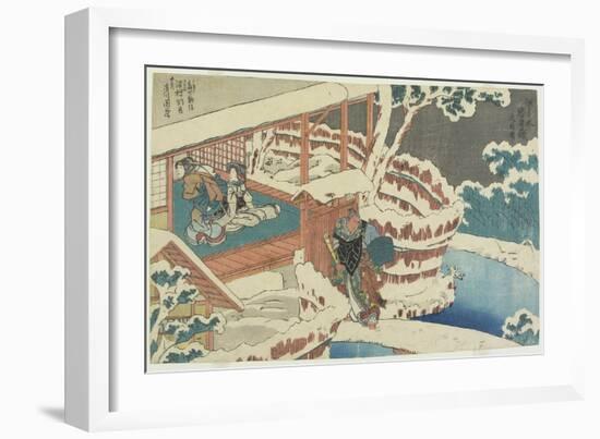 Act 9, 1854-Utagawa Kuniyoshi-Framed Giclee Print