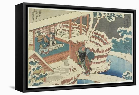 Act 9, 1854-Utagawa Kuniyoshi-Framed Stretched Canvas