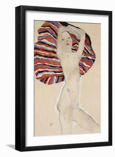 Act Against Coloured Material, 1911-Egon Schiele-Framed Giclee Print